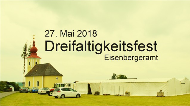 Dreifaltigkeitsfest am 27. Mai 2018